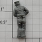 Lionel 3428-12 O Gauge Gray Mailman Figure without Magnet