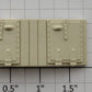 Lionel 3472-49 O Gauge Plastic Eggshell Milk Car Roof Hatch Door