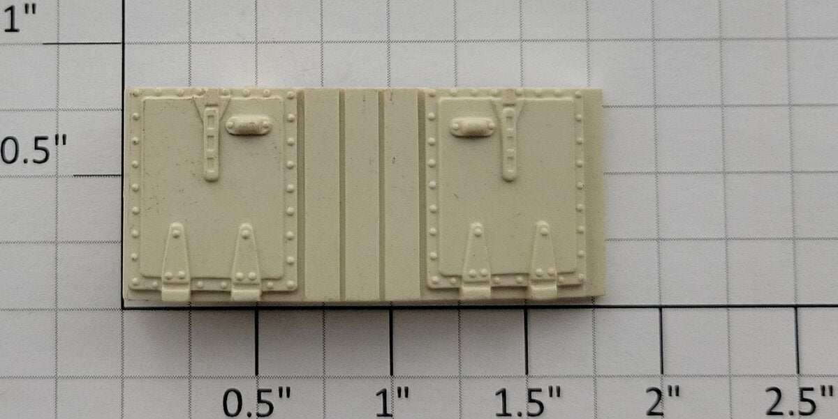 Lionel 3472-49 O Gauge Plastic Eggshell Milk Car Roof Hatch Door