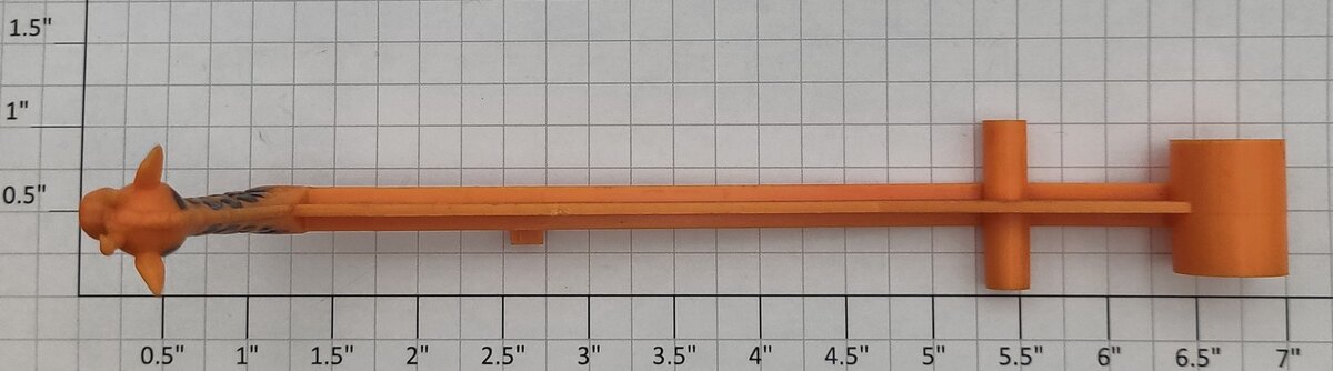 Lionel 7912-22 Bobbing Orange Giraffe Head lever