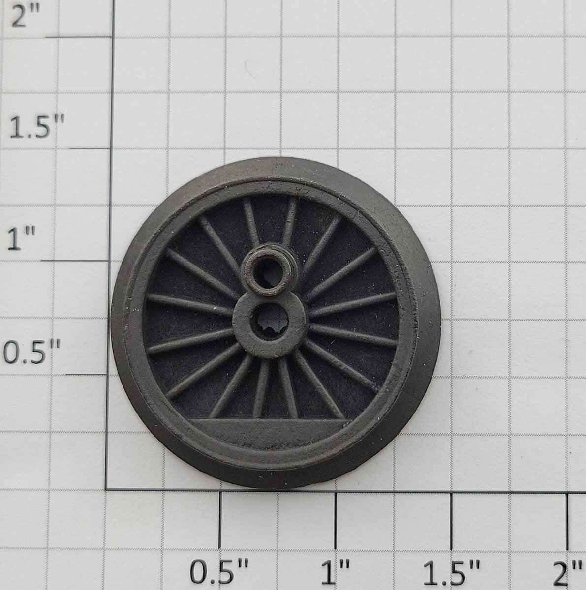 Lionel 8040-125 Undercut Flanged Wheel with Side Rod Boss