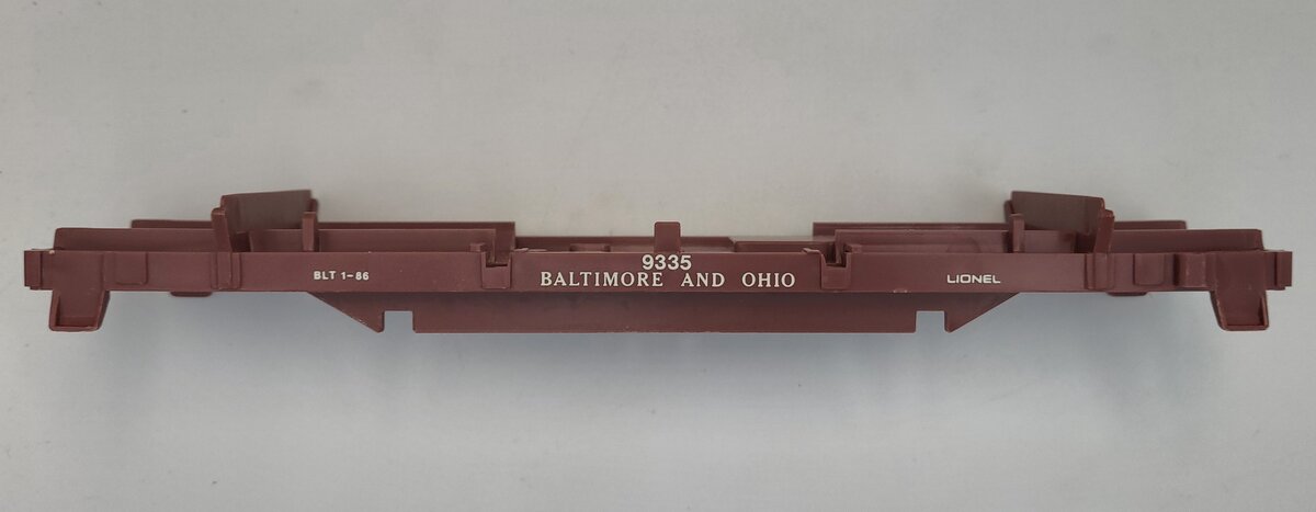 Lionel 9335-7 Brown B&O Log Car Frame