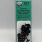 Kadee 531 HO Code 88 (.088) 36 Ribbed-Back RP-25 Wheelsets