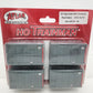Atlas 20001193 HO Scale 20' Hi-Cube MSW Trash Container AWIU Set #3 (Pack of 4)