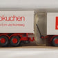 Wiking 471 HO Scale Weiss Lebkuchen Double Tractor Trailer Plastic Model Car