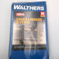Walthers 933-3515 HO Safety Cage Ladders & Wall Vents Plastic Kit (Pack of 5)