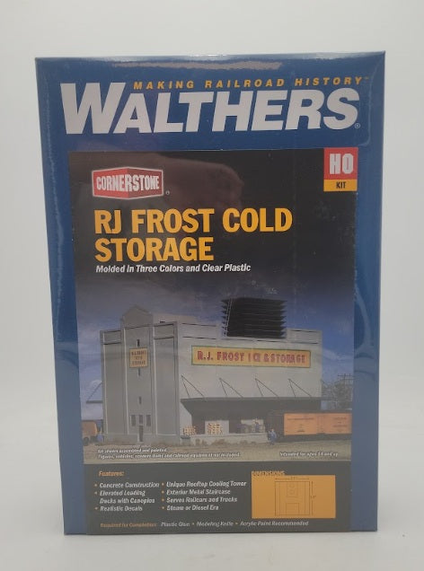 Walthers 933-3020 HO Scale R.J. Frost Ice & Storage Structure Kit