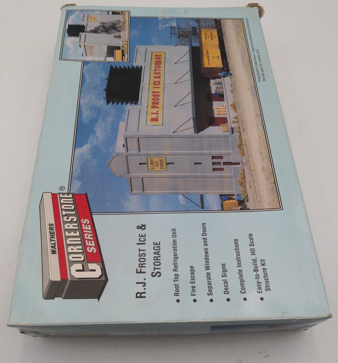 Walthers 933-3020 HO Scale R.J. Frost Ice & Storage Structure Kit