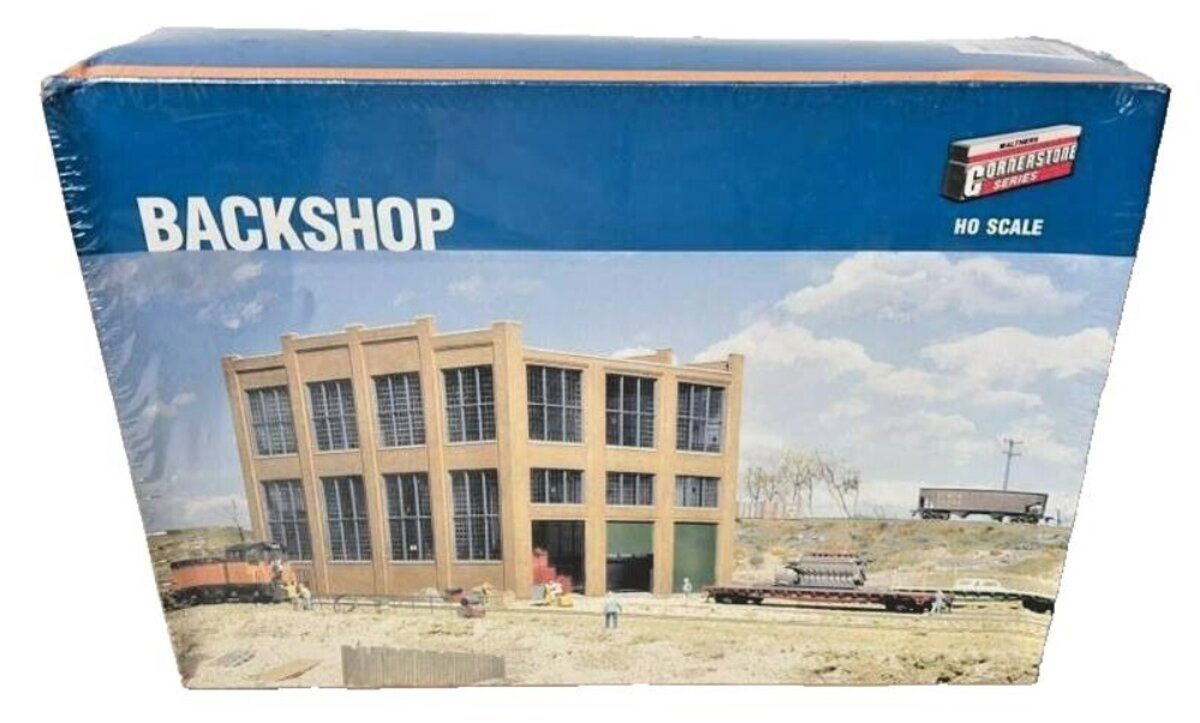 Walthers 933-3039 HO Backshop Cornerstone Series Plastic Structure Kit