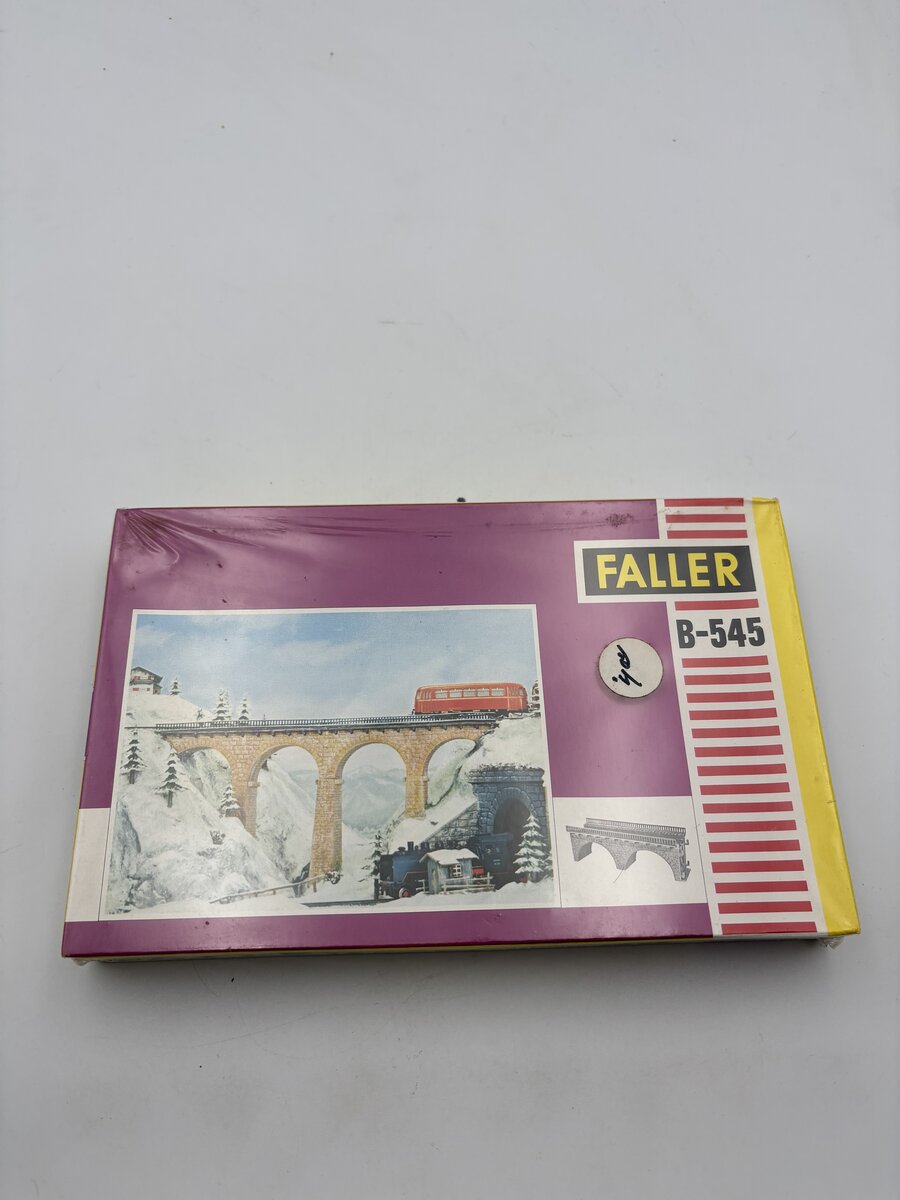 Faller B-545 HO Scale Cut Stone Viaduct Bridge Plastic Kit