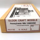 Gloor Craft 102 N Scale PRR N6b Caboose Kit