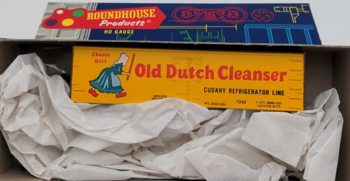 Roundhouse 3150 Old Dutch Cleaner 36' Bilboard Reefer # 7245 Kit