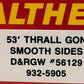 Walthers 932-5905 HO 53' D&RGW Thrall Smooth Sides Gondola Kit #56129
