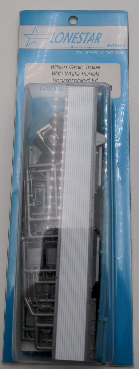 Lonestar Models 6002 Wilson Grain Car w/White Panels Kit