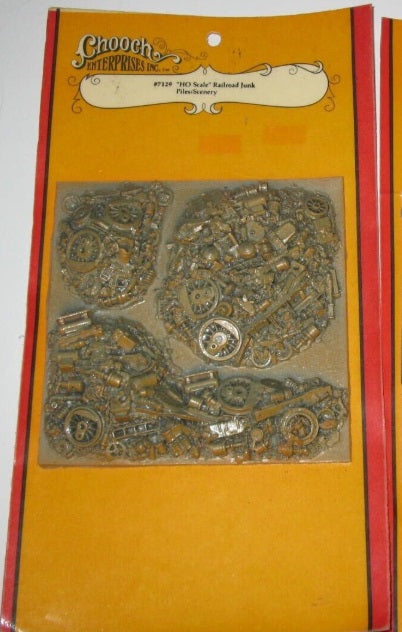 Chooch Enterprises 7129 HO Scale Railroad Junk Piles For Scenery