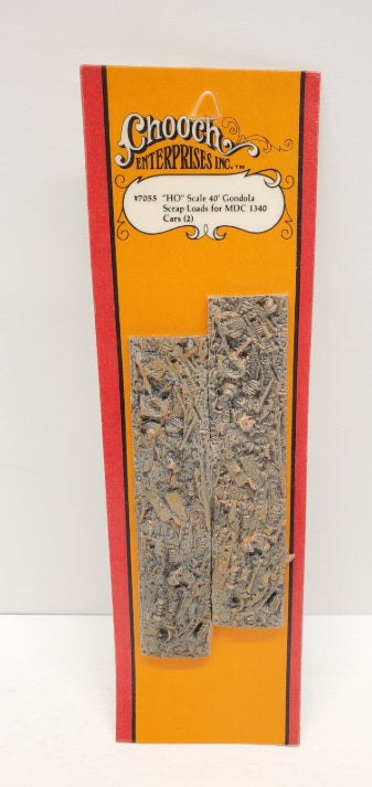 Chooch Enterprises 7055 HO 40'' Gondola Scrap Metal Load For Roundhouse Cars