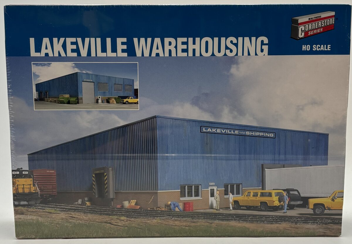 Walthers 933-2917 HO Lakeville Warehousing Industrial Modern-Style Structure Kit