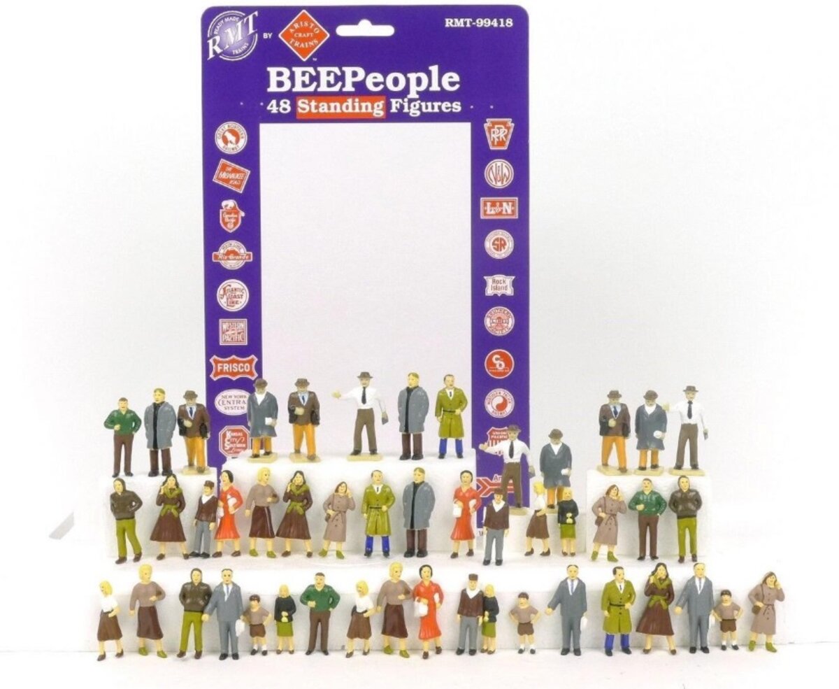 RMT 99418 O Painted Standing Figures (Set of 48)