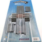 Lionel 6-21163 O Gauge SuperStreets 10" FasTrack Grade Crossing