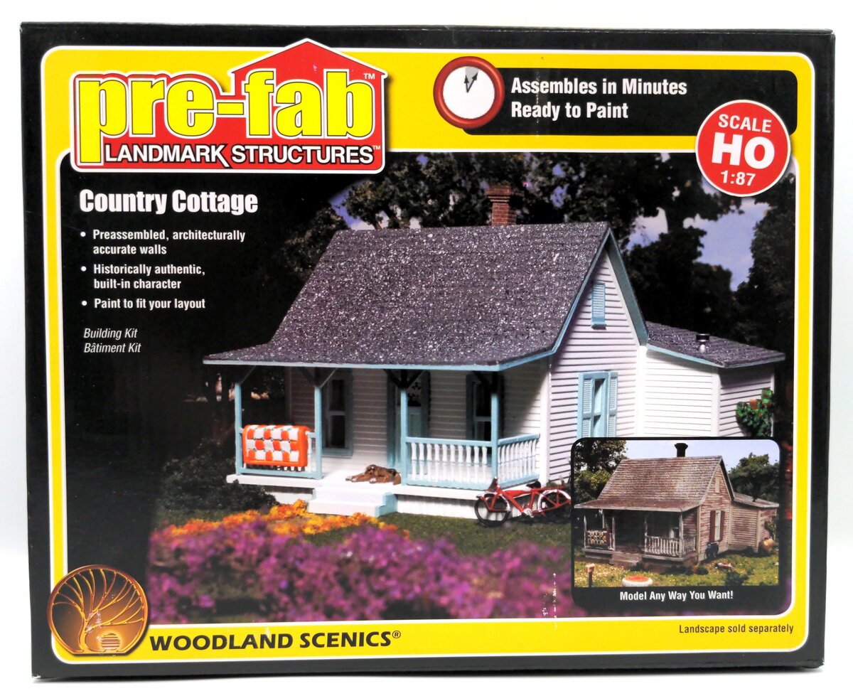 Woodland Scenics PF5186 HO Country Cottage Building Kit