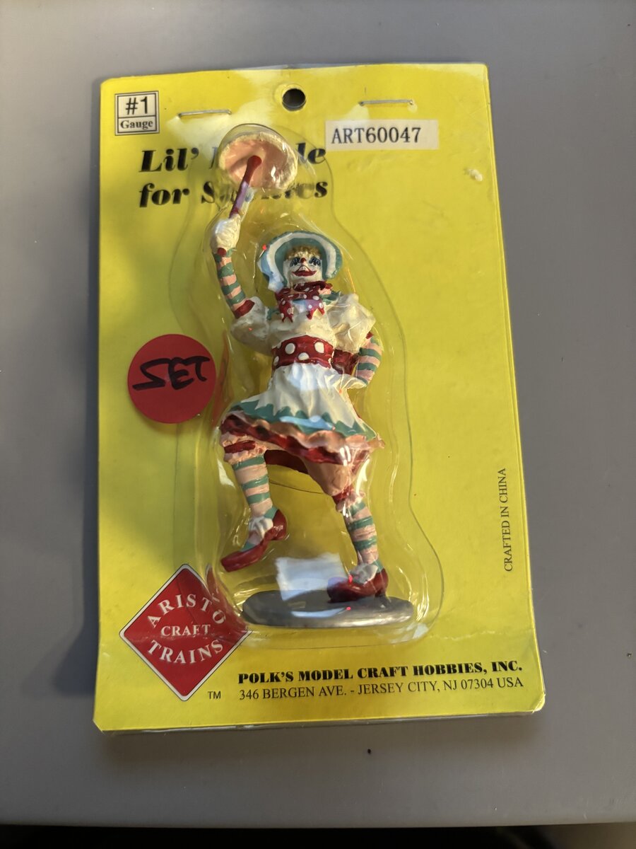 Aristo-Craft 60047 G Scale Clown w/Umbrella #3 Figure