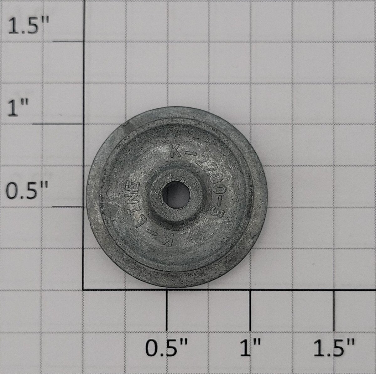 K-Line K2200-5 Geared Wheel without Traction Tire
