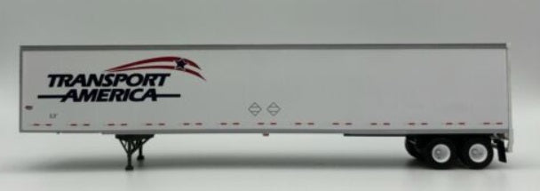 Athearn 28433 HO RTR Transport America 53'' Wabash Duraplate Trailer # 51055