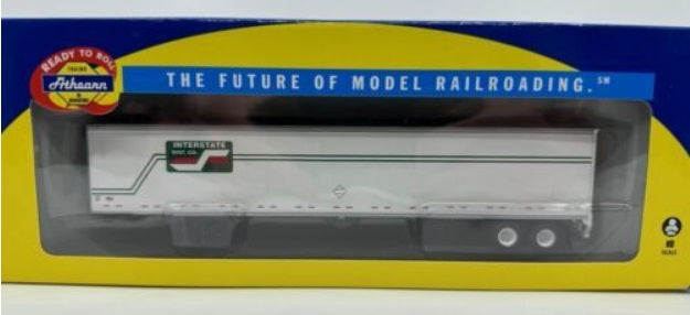 Athearn 28437 HO RTR Interstate 53'' Wabash Duraplate Trailer # 539300