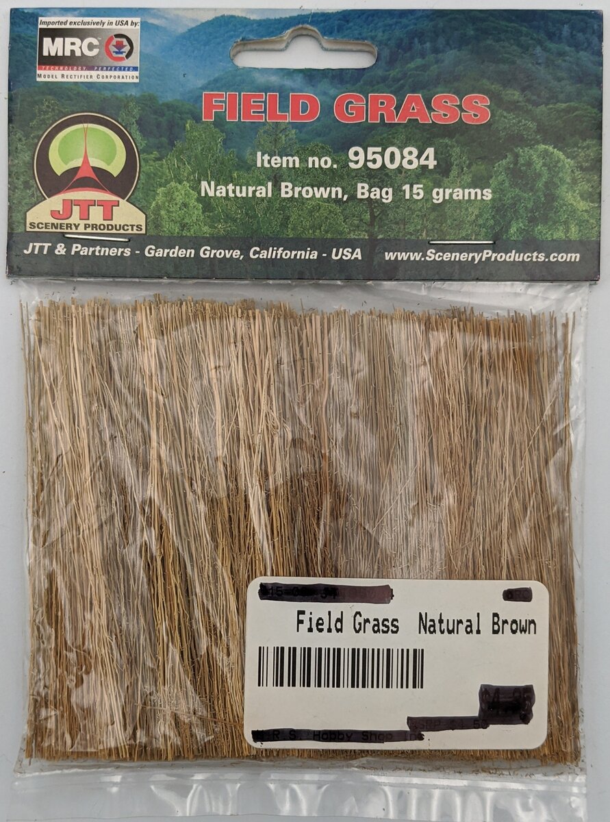 JTT Scenery Products 95084 Natural Brown Field Grass