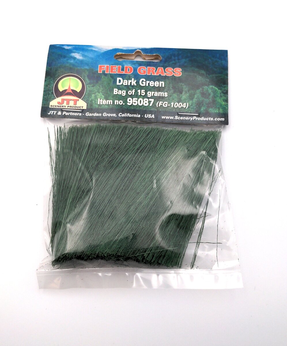 JTT Scenery Products 95087 Dark Green Field Grass