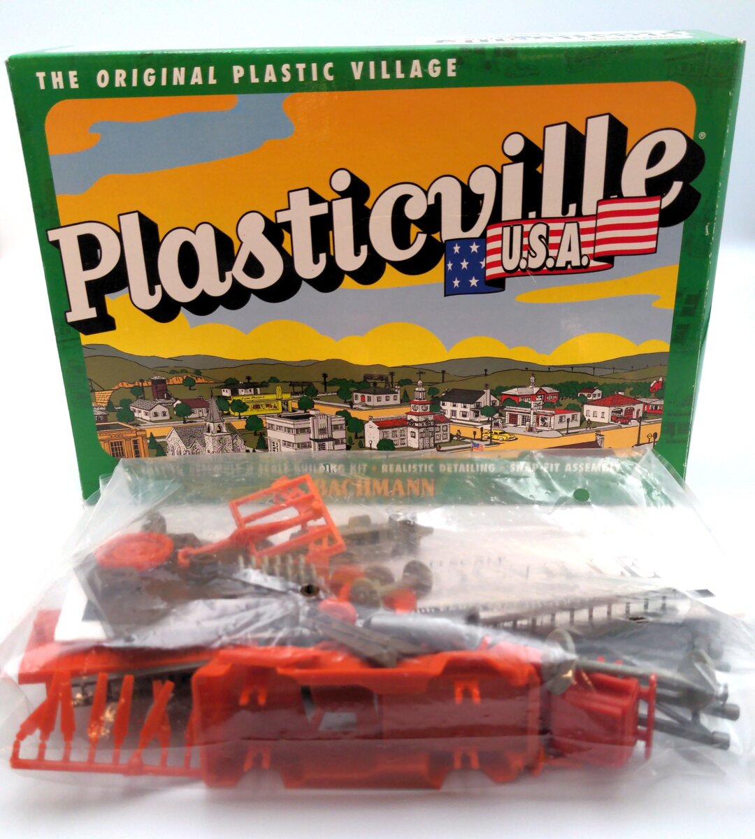 Bachmann 45603 O Plasticville Windmill with Farm Machinery Building Kit