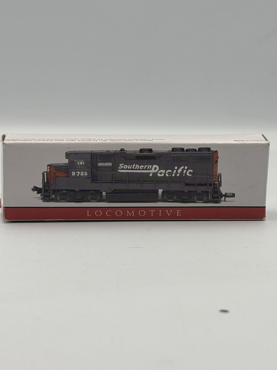 High Speed Metal 418 N Scale Southern Pacific Diesel Locomotive #9725