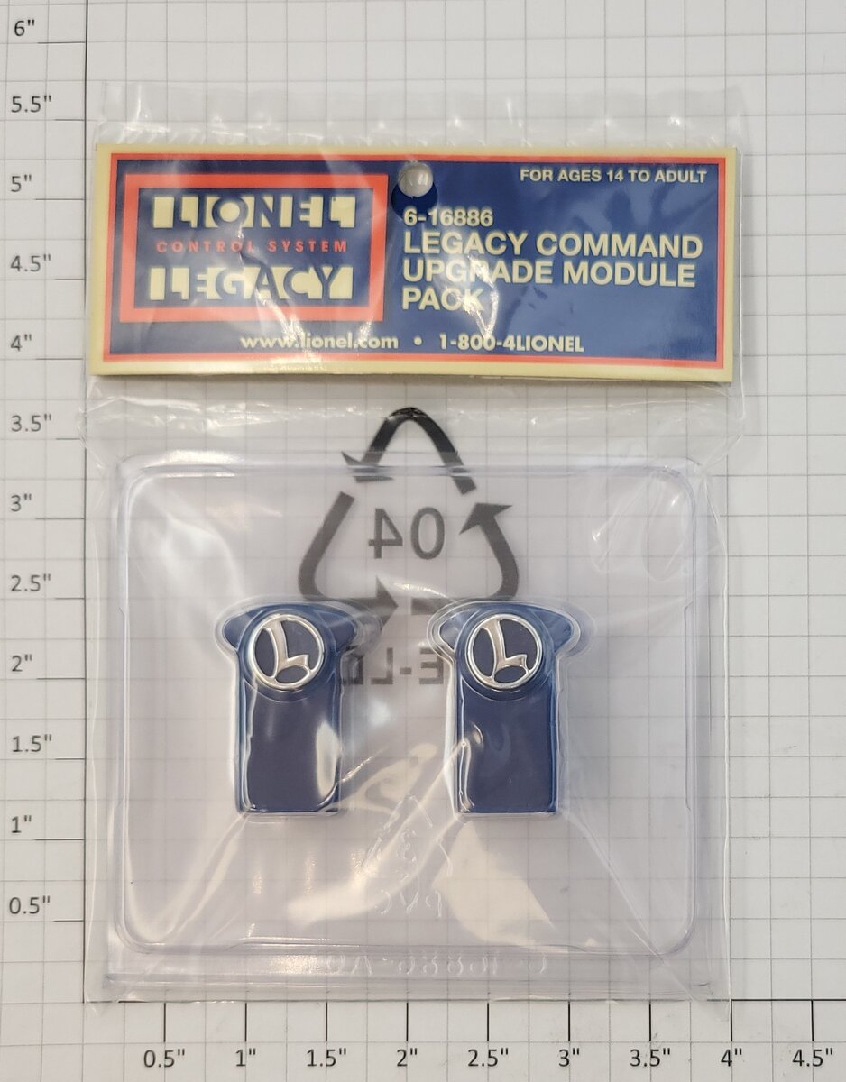Lionel 16886-12 Legacy Command Upgrade Module Verson 1.3 (Pack of 2)