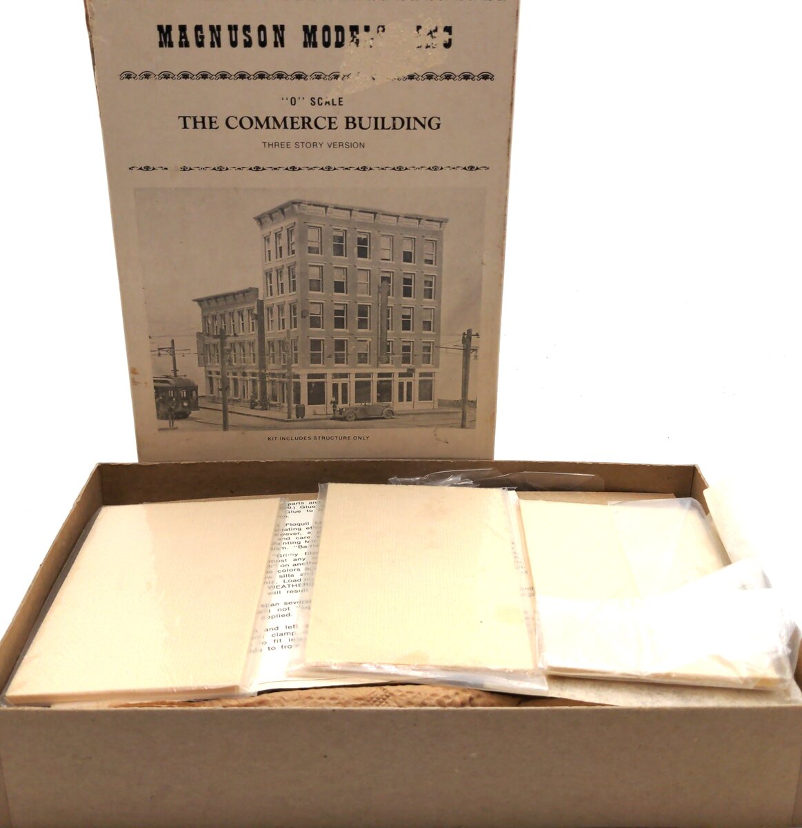 Magnuson Models M508 The Commerce 3-Story Version Building Kit