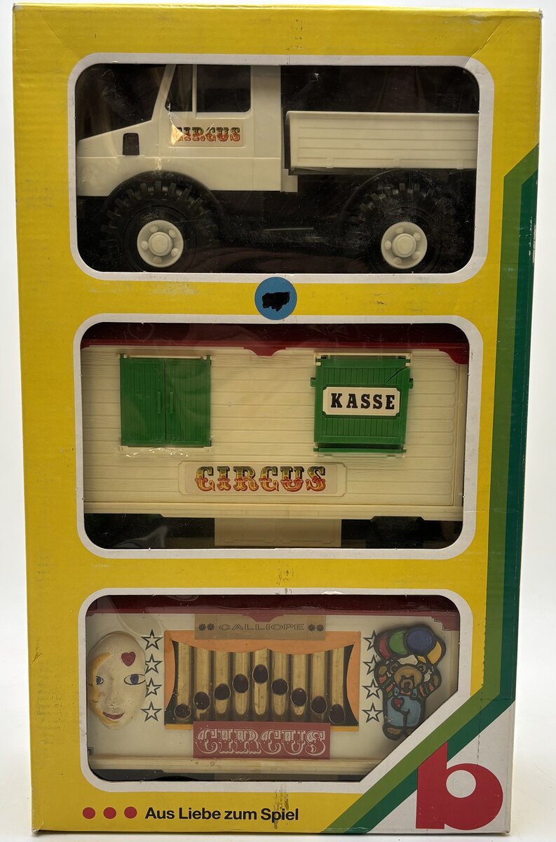 Bruder 8230 3 Piece Circus Car Set