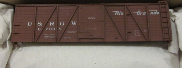 Accurail 7008.1 HO Denver & Rio Grande Western Wood Outside Braced Boxcar Kit