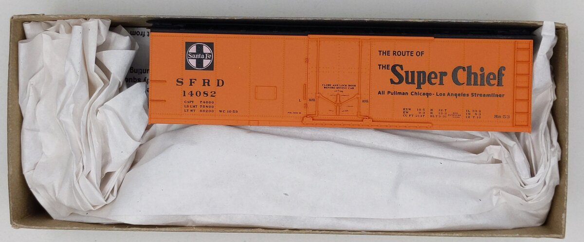 Accurail 8501 HO Scale Santa Fe 40' Steel Reefer Road #: 14082