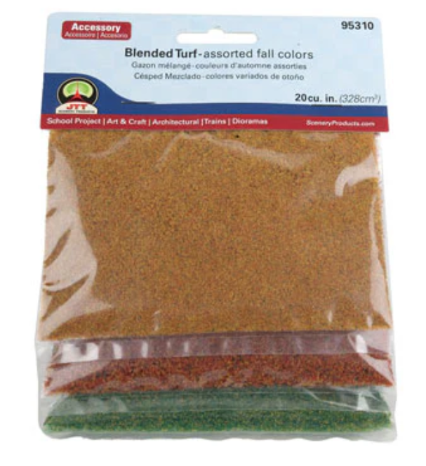 JTT Scenery Products 95310 Fine Gravel Shaker, Earth/350 grams