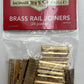 Bachmann 94657 G Brass Track Brass Rail Joiners (Pack of 24)