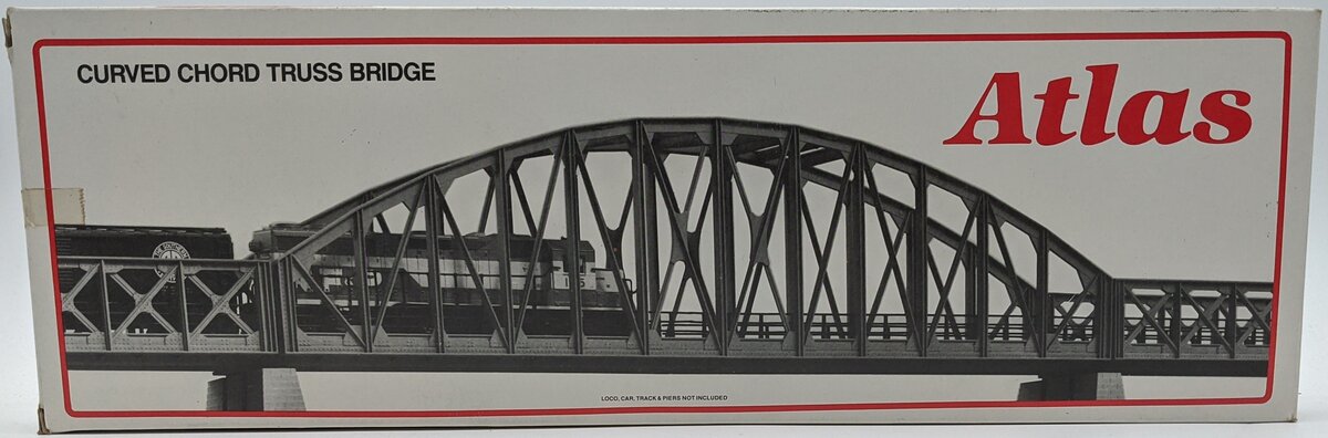 Atlas 887 HO Scale Code 100 Curved Chord Truss Bridge Kit