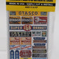 Blair Line 137 HO Scale Storefront Signs No. 4 Sheet (Pack of 2)