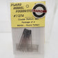Plano Model Products 11274 HO Scale Coupler Platform Set Morton Round Pattern