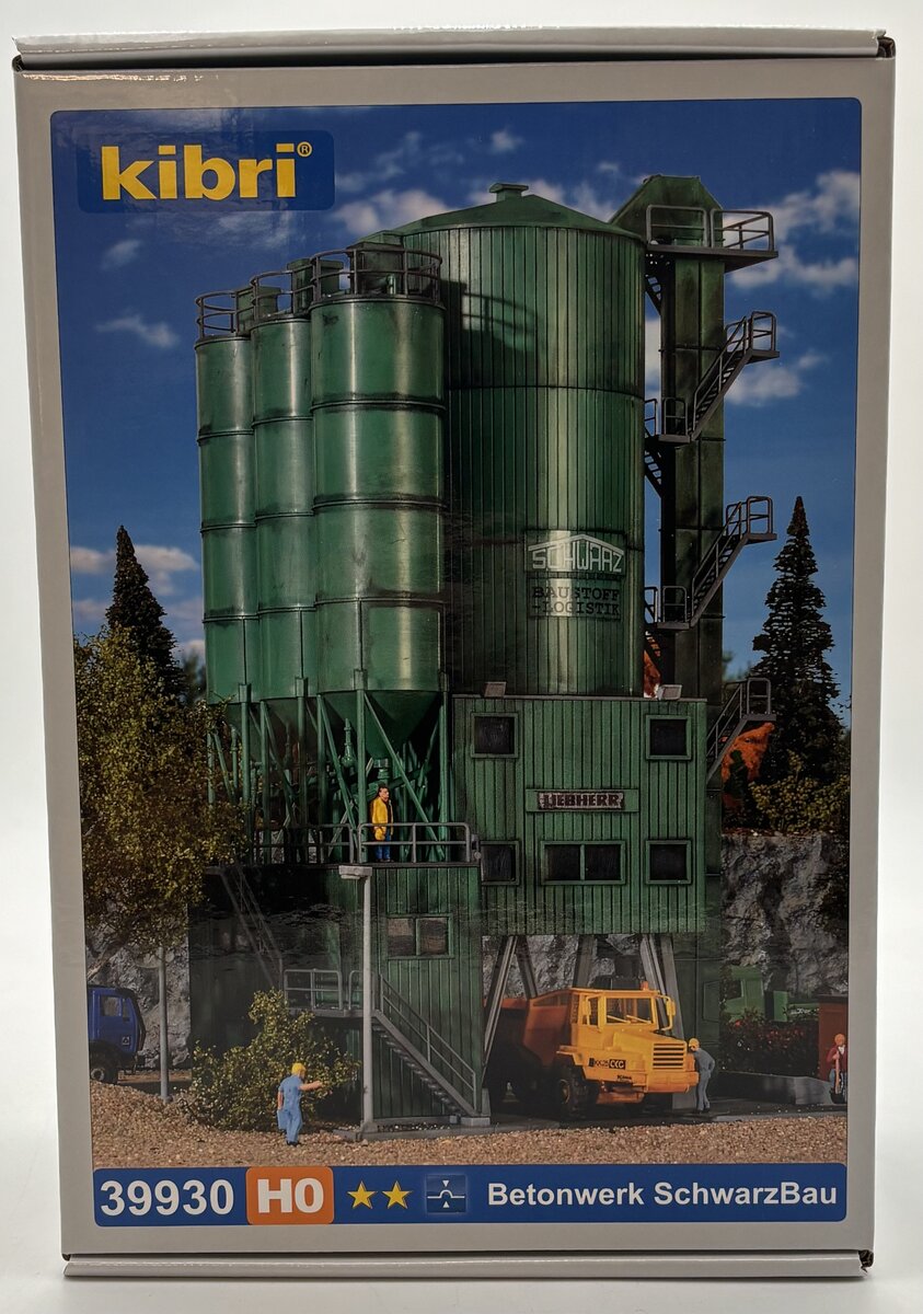 Kibri 39930 HO Schwarz Concrete Works