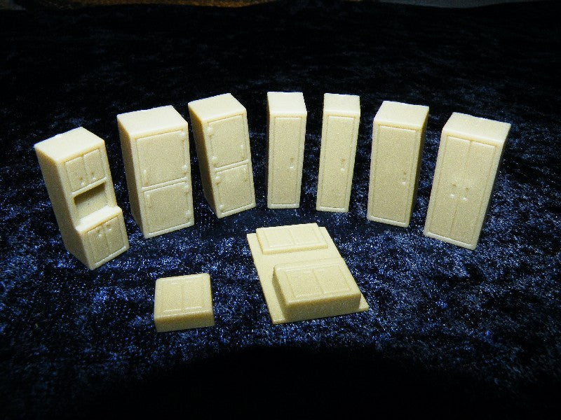 Palace Car Co 9496 HO Diner Appliances (Set of 9)