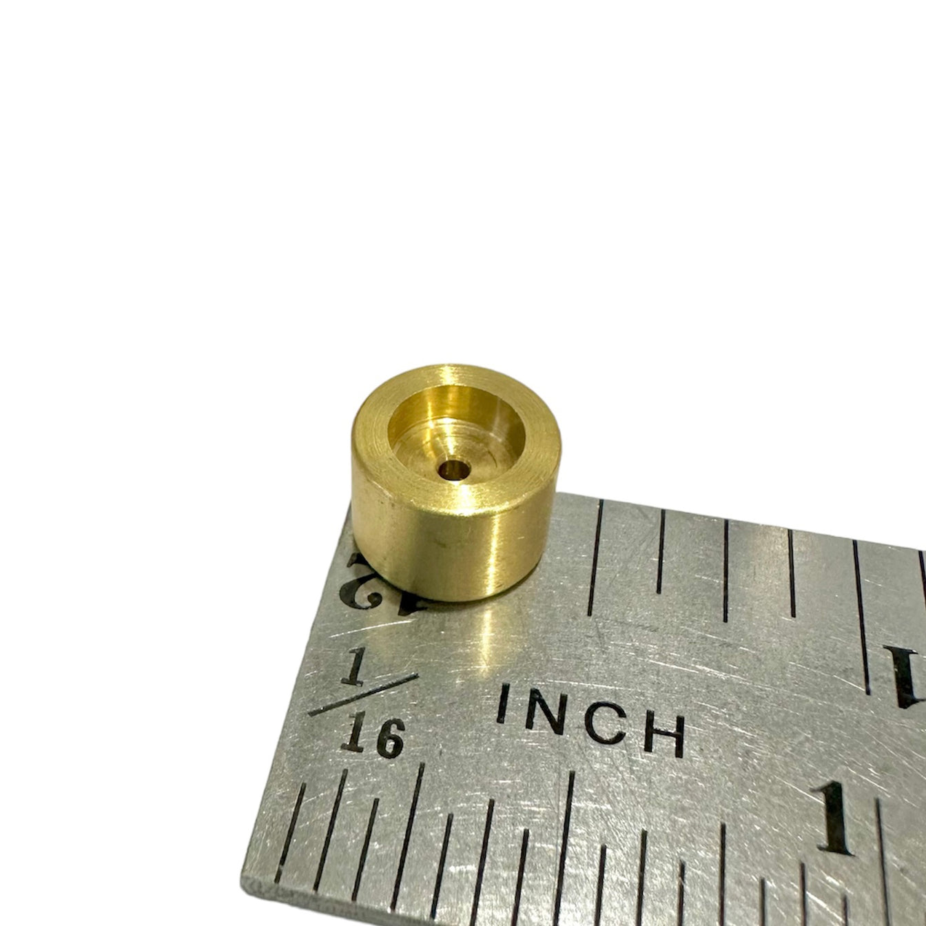 Northwest Short Line 400-6 1.5mm Shaft 10mm OD x 7mm L Brass Flywheel