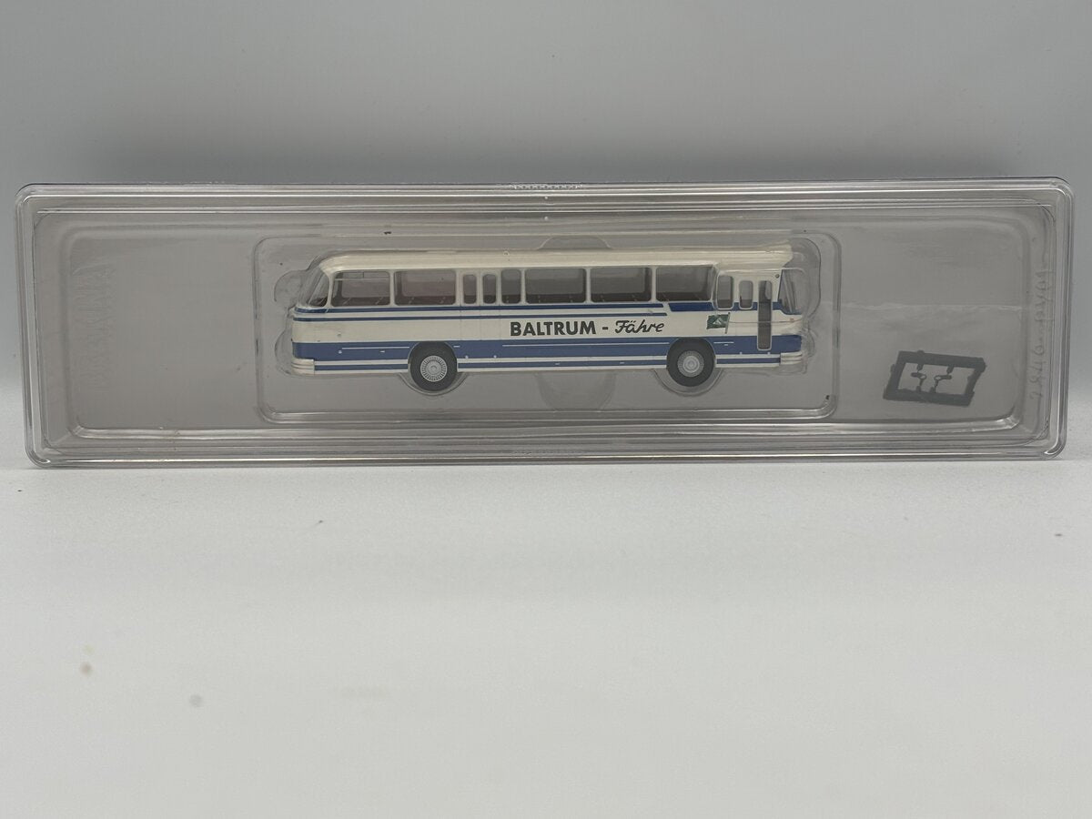 Brekina Automodelle 59513 1:87 Magirus 150 R 12 Bus - Assembled - Baltrum Fahre