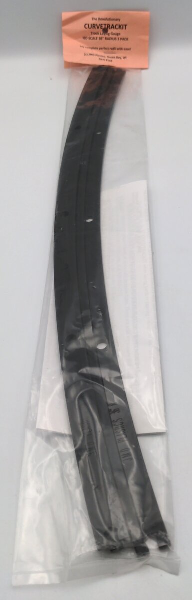 JMD Plastics 104 HO Curvetrackit Curved Track Laying Tool Set 36 Radius (3)