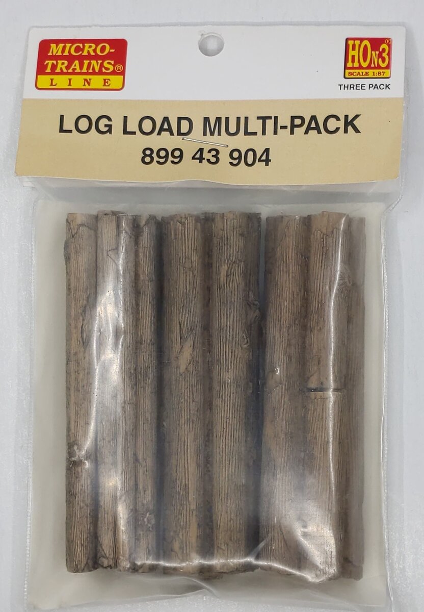 Micro-Trains 89943904 HOn3 Freight Car Log Load (Pack of 3)