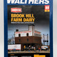 Walthers 933-3010 HO Scale Brook Hill Farm Dairy Building Kit