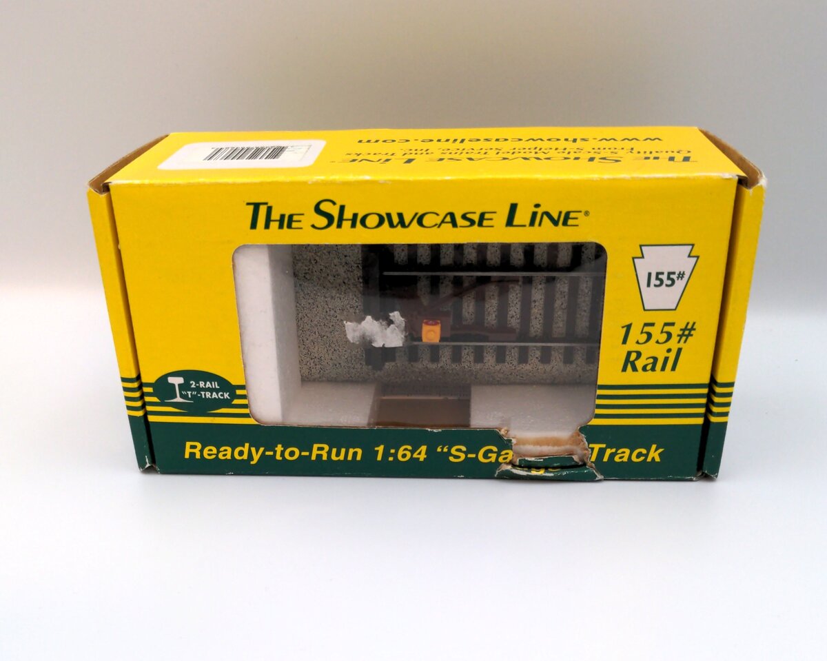 S-Helper 00468 S Scale 5" Track with Lighted Bumper